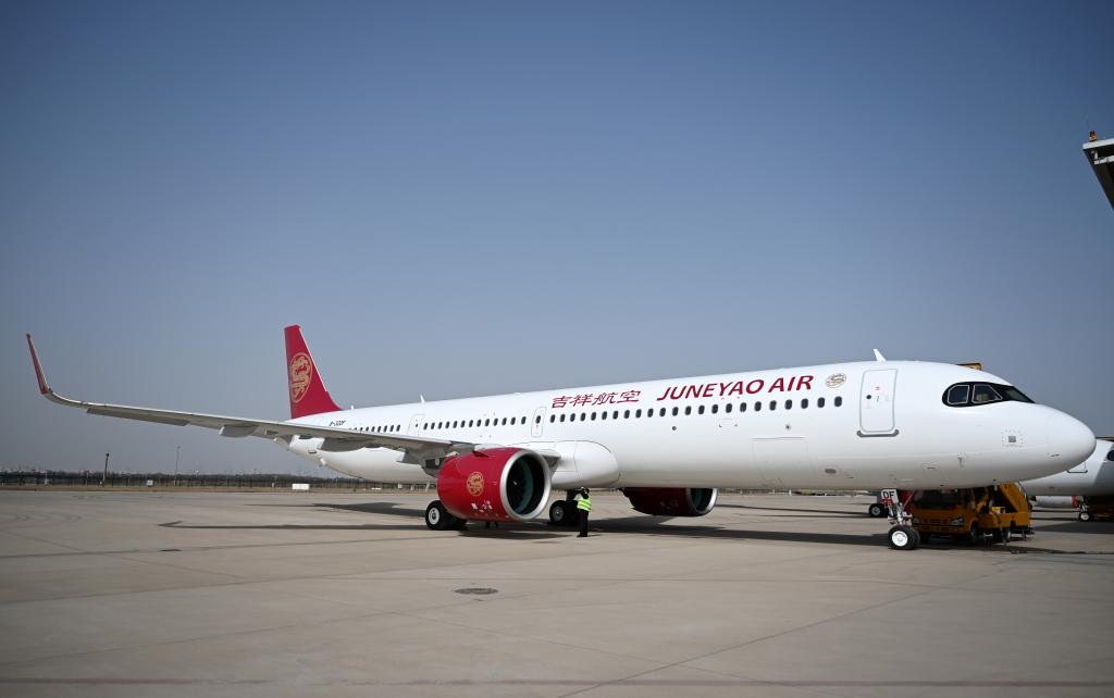 空客天津總裝線交付首架新主力機型A321飛機